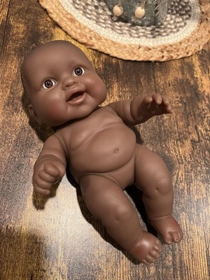 Berenguer African American Baby Doll Chubby Lots To Love Realistic Newborn 10 