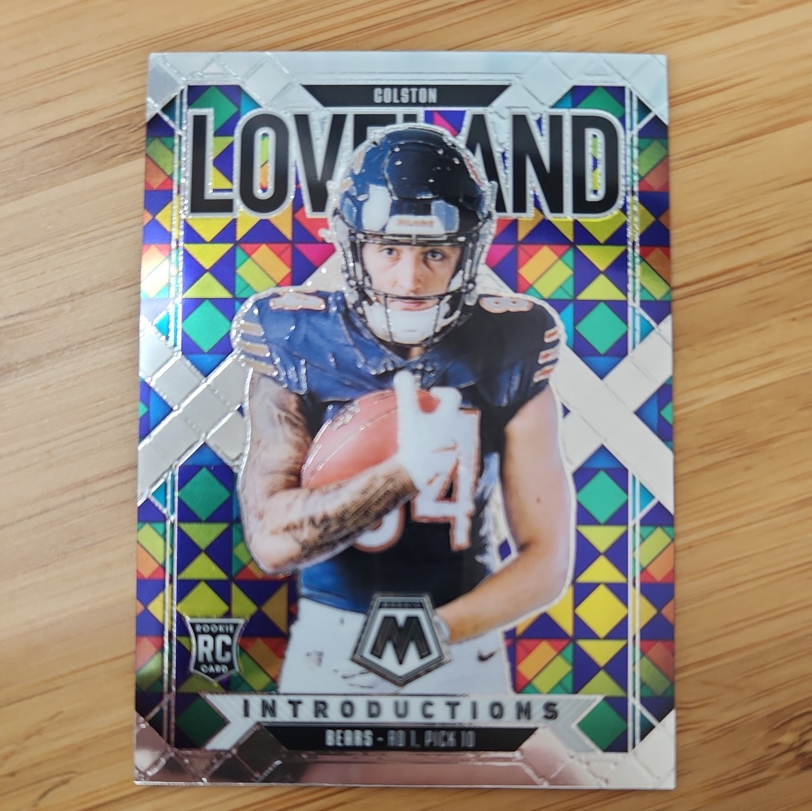 Colston Loveland RC - 2025 Panini Mosaic Introductions #5 - Chicago Bears