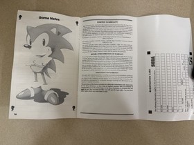 Sonic 3D Blast Sega Saturn Complete In Box CIB w/ Registration Card Clean Disc 