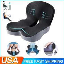 Trucker Seat Cushion For Long Sitting Memory Foam Seat Chair Cushion Office Car