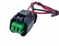 Stecker Citroen Peugeot Sicma Serie 1801175 Gr&uuml;n 2PIN