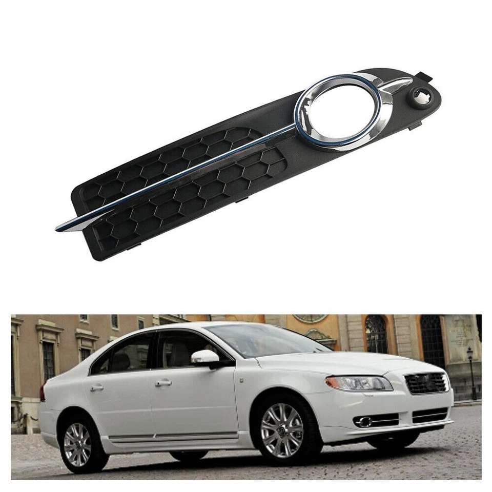 New Front Bumper Fog Lamp Cover Moulding Trim for Volvo S80 V70 07-13 30790920 - Image 4 of 4