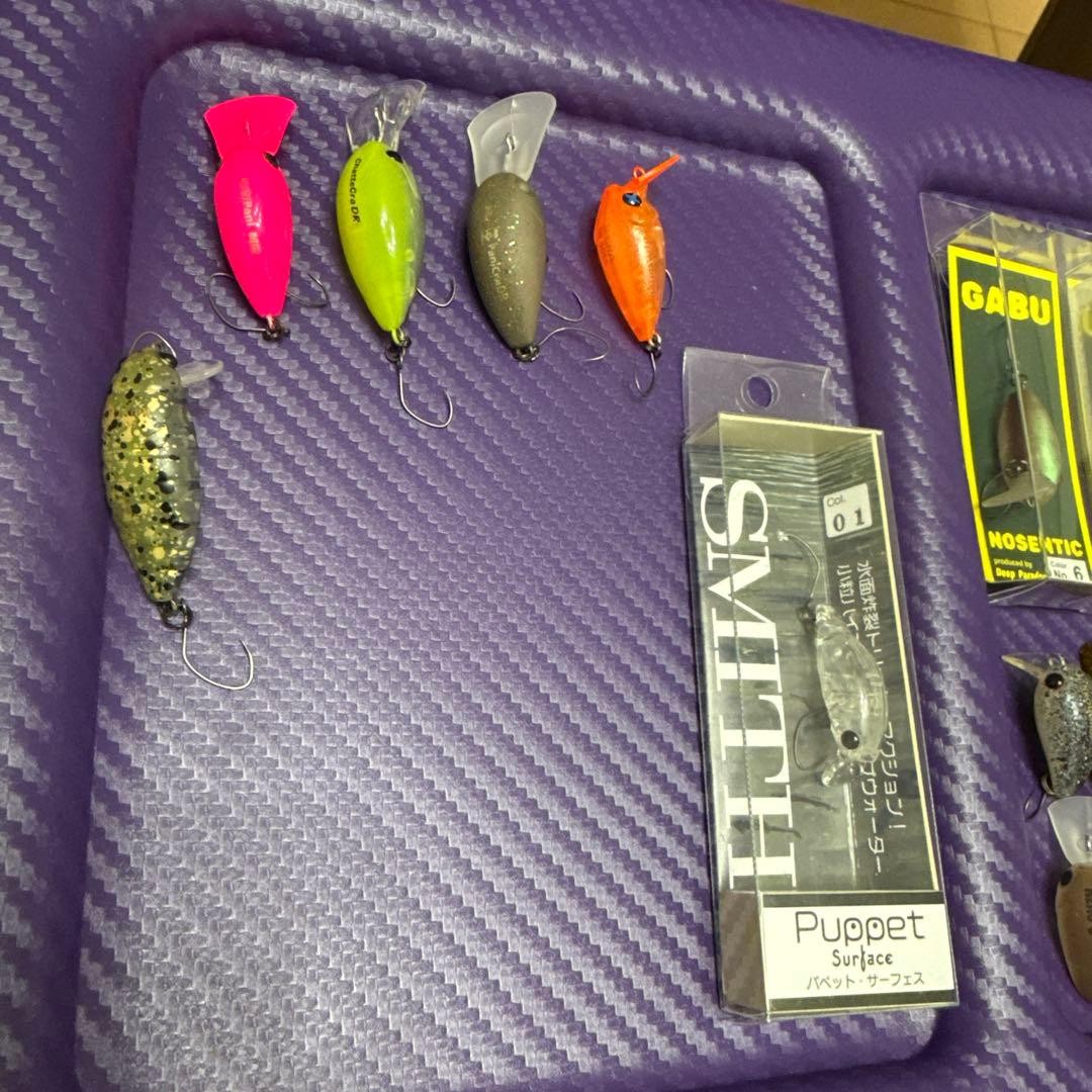 Trout Crankbait Set: Gabu Micro Crappie and 18 other lures - Image 2