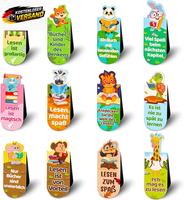 Magnetische Lesezeichen Kinder Tiere Mit SprüChen – 24 StüCk, Einschulung Gesche