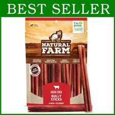 Single Ingredient Bully Sticks, 6 Inch Free USA Shipping
