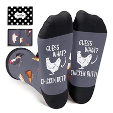 Chicken Gift Ideas Socks - Chicken Rooster Sloth Gifts for Women Men Novelty ...