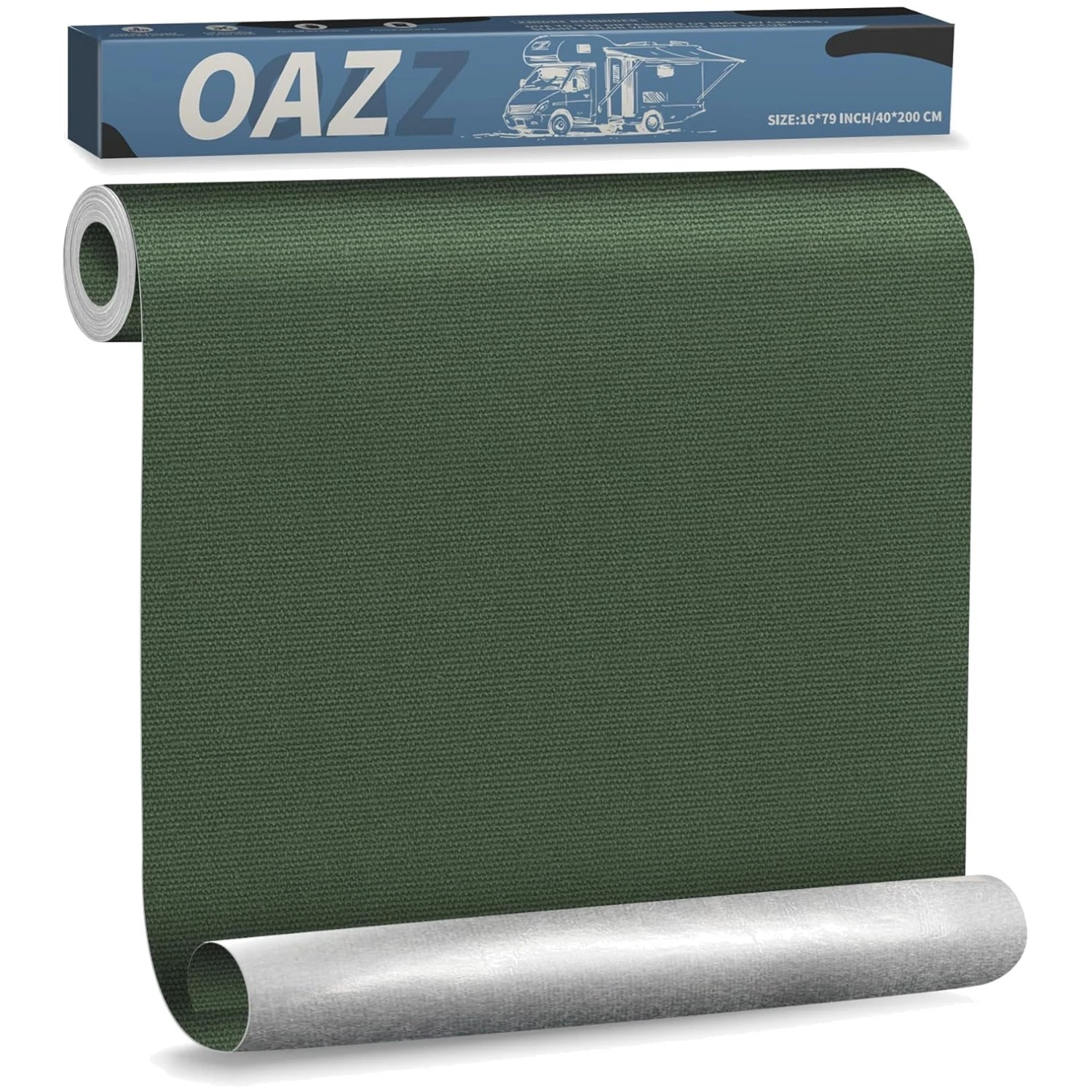 Waterproof Outdoor Gear Patch Kit 16x79 in Dark Green