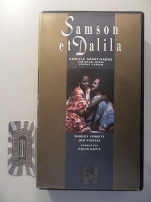 Camille Saint-Saens: Samson et Dalila [Videokassette]. Verrett, Shirley, Jon Vic