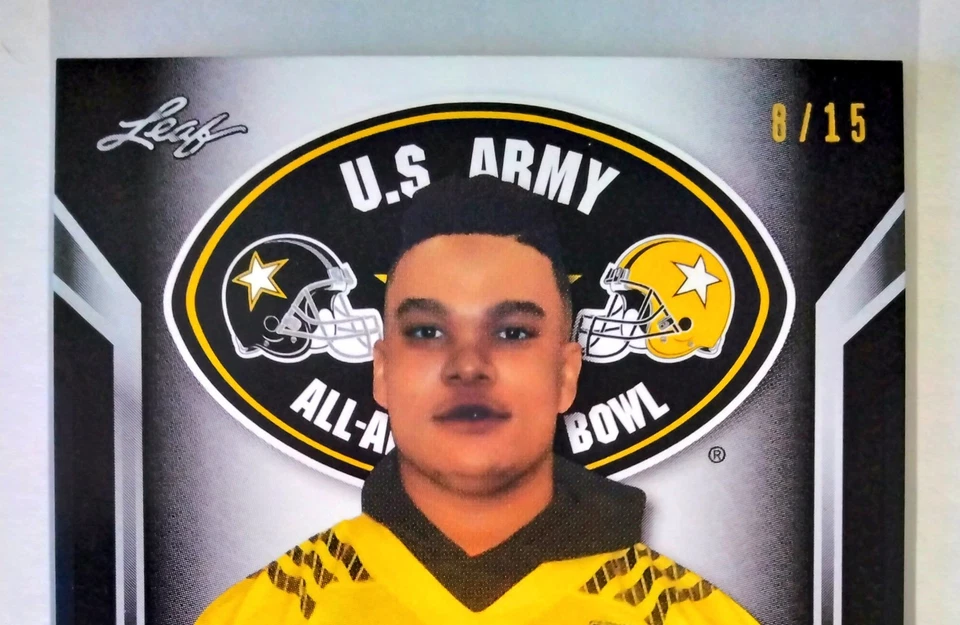 RC AUTO SSP/15 * JORDAN ELLIOTT 2016 Leaf U.S. Army All American Bowl, Elite/799 - Image 3 of 4