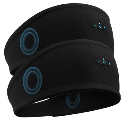 Sleep Headphones Bluetooth Headband for Side Sleeper 2 Pack, 17H Playtime, Wi...