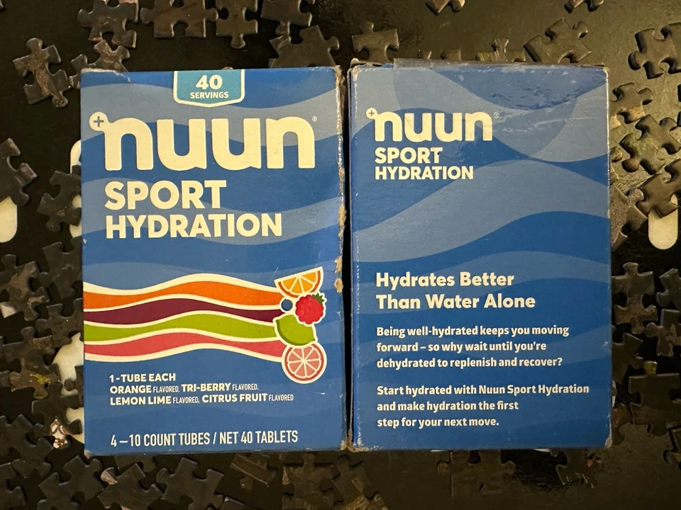 Tabletas electrolíticas hidratación deportiva nuun selladas de 8 tubos variedades de cítricos y bayas Foto 2 de 4