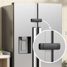 Mom's Choice Gold Awards Winner - EUDEMON 1 Pack Latest French Fridge Black 