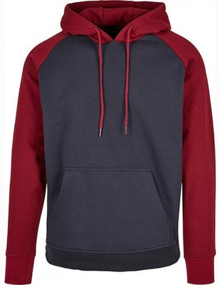 Basic Raglan Hoody Kängurutasche | Build Your Brand Basic | BB005