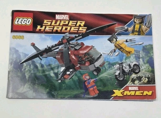 LEGO Marvel X-Men 6866 Wolverine's Chopper Showdown w/Manual - Image 2 of 4