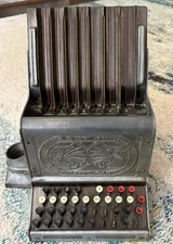 Antique Brandt Automatic Cashier Junior - Art Deco Cash Register 1920s/30s