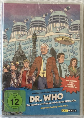 Dr. Who: Die Invasion der Daleks, DVD Animation Remastered, NEU OVP