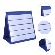 Reusable PVC Classroom Pocket Chart Holder Tabletop Chart Organizer