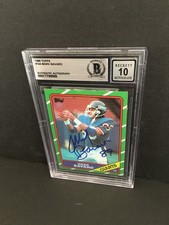 MARK BAVARO 1986 TOPPS #144  AUTOGRAPHED ROOKIE CARD BECKETT  