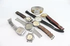 Vintage Mechanical Watches Seiko Rotary SPARES/REPAIRS x 8