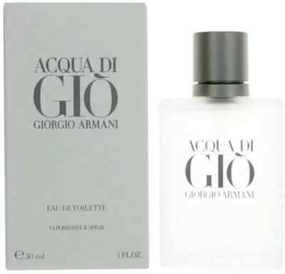 Acqua Di Gio by Giorgio Armani cologne for men EDT 1.0 oz New in Box
