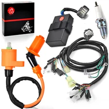 Ignition Coil CDI Spark Plug Wire Harness For Honda FOURTRAX TRX300 300FW 97-00