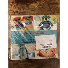 Easy Glide Tapered Throat Aluminum Crochet Hook Set 8 pc US Sizes D-K New