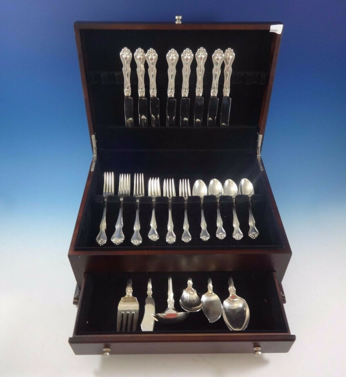 George and Martha by Westmorland Sterling Silver Flatware Set 8 Service 38 Pcs