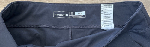Carhartt Force Fitted Midweight Utility Pants Legging Women Size XXL Tall Black - Picture 5 of 6