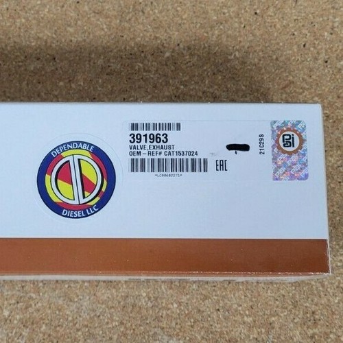 Válvula de escape para Caterpillar 3406E/C15/C16/C18.(Qty.1)PAI # 391963 Ref.# 1537024 - Imagen 2 de 12