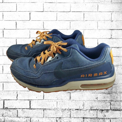 Nike Air Max LTD Shoes Denim 695484-448 Blue Jean Gum Bottom Men s Size 11