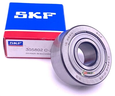 4 Cuscinetti A Rulli QJZ LR5202-2RS – Alesaggio 15mm X 40mm OD X 15,9mm – Nuova Confezione