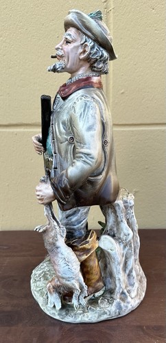 CARLO MOLLICA Capodimonte Majolika Jäger & Hase Porzellan Figur 12 Zoll - Bild 3 von 8