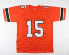 Gregory Rousseau Signed Miami Hurricanes Jersey (JSA COA) 2019 15.5 Sacks Canes  — photo 3