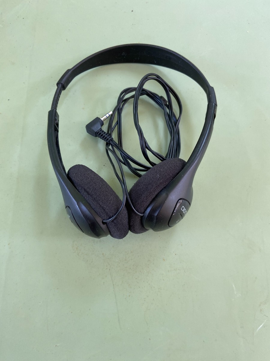 Vintage 1970's 70's Electrophonic Stereo Headphones Model 02