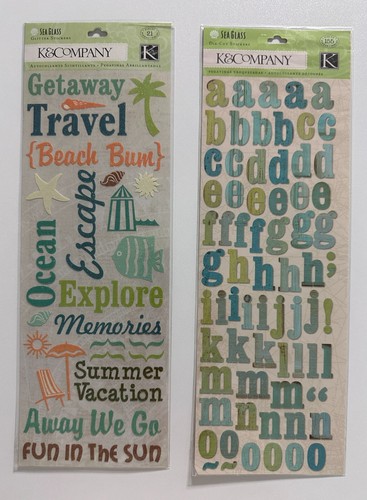 K & Company 12x12 Scrapbook Kit-Variations-Sea Glass, Baby Boy, Poppy Seed, More - Picture 26 of 84