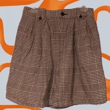 Vintage Gitano Shorts Size 10 Mom Y2k Retro 90s Baggy Plaid Unisex Trendy
