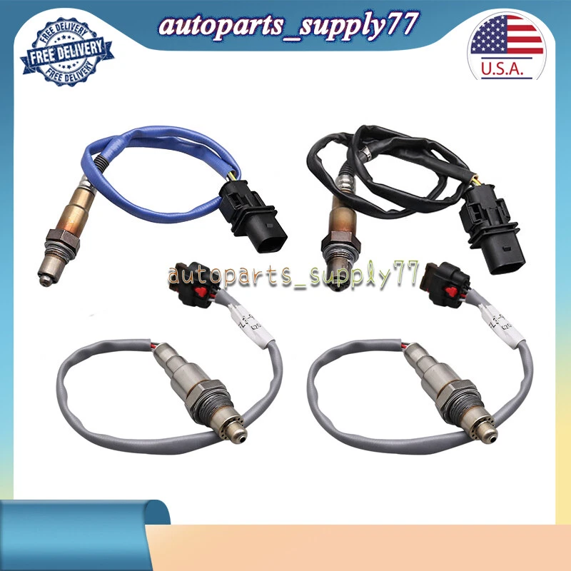 Juego de 4 sensores de O2 aguas arriba y abajo para Ford Expedition F-150 Turbo 2015 2016 3,5 L Foto 3 de 4