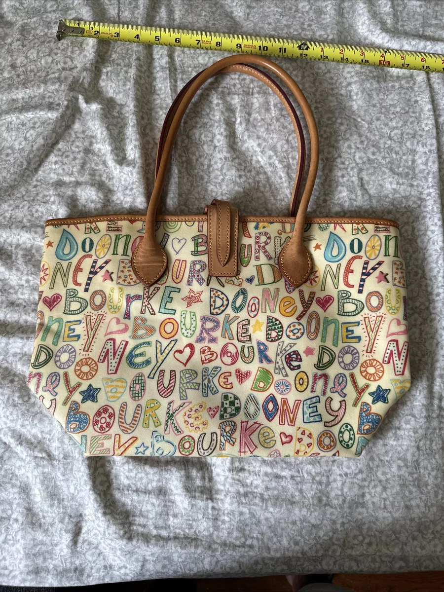 Dooney Bourke DB75 Multi Ruby Crossbody Shoulder Bag