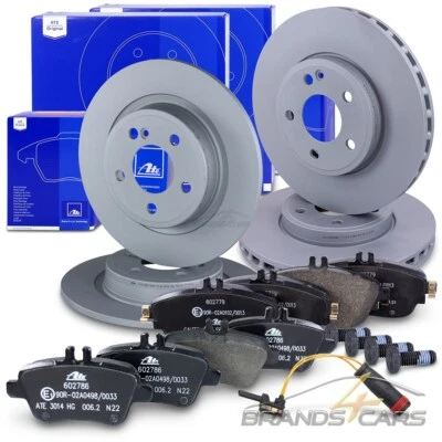 ATE BREMSSCHEIBEN +BELÄGE +KONTAKT VORNE+HINTEN FÜR MERCEDES CLA C117 GLA X156 - Bild 1 von 4