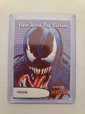 2023 Fleer Ultra Wolverine Pop Culture Insert Venom #PC-34 SP