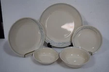 5 Piece Corelle Blue Lily, Blue Lily Corelle by Corning