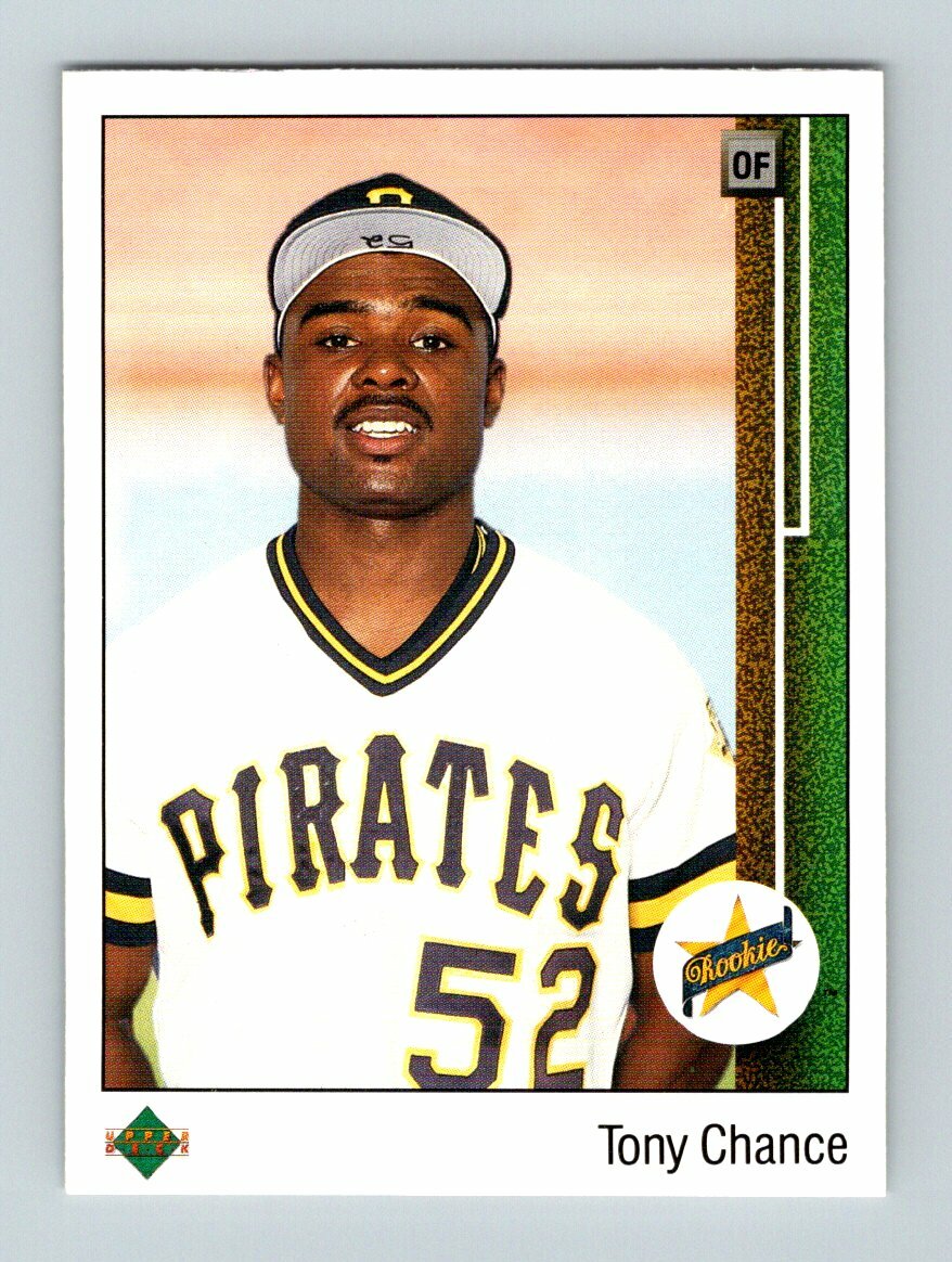 UPPER DECK,SPX、ルーキーカード 1989 Upper Deck #3 Tony Chance RC | eBay