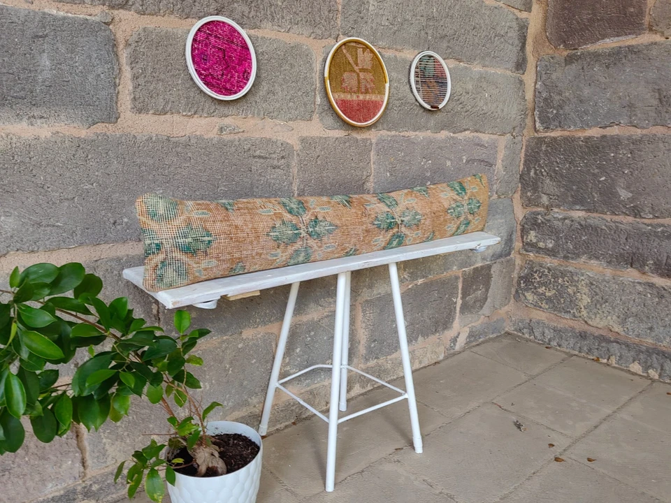 ALMOHADA LARGA ALFOMBRA TURCA ALMOHADA CAMA LARGA ALMOHADA ALMOHADA ALMOHADA LUMBAR LARGA DECORACIÓN Foto 3 de 4