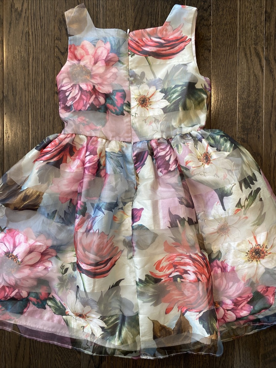 Robe Pastourelle Pippa & Julie Taille 6 - Multi-couleur, Coton élastique - Très Bon état