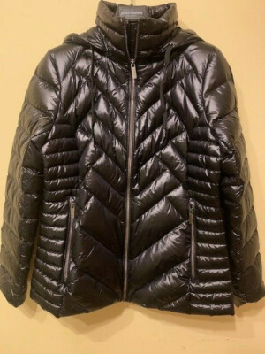 Down Filled Karen Millen Padded Coat New Karen Millen Black Puffer
