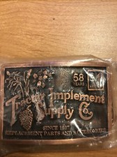 Tractor Implement Supply Co. Belt Buckle 58 Years Limited Edition