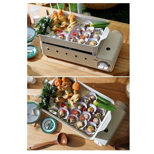 Giraffe 3 Way All in One Multi Gas Stove with storage bag / M 17.6x10.2x12.5inch - Picture 5 of 10