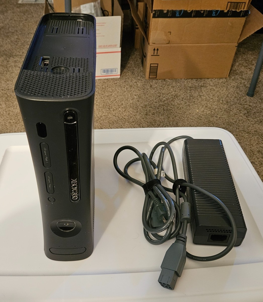 Microsoft Xbox 360 Console/Cables RROD Red Ring of Death AS-IS/Parts/Repair  ONLY