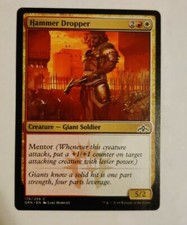 MTG Hammer Dropper Guilds of Ravnica 176/259 Regular Common magic the gathering