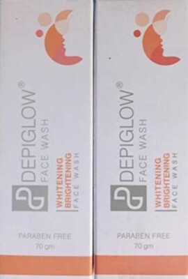 depiglow glutathione Depiglow Glutathione Creamy face wash for Skin Whitening 70gm Each